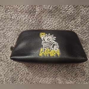 Coach Keith Haring Statue of Liberty Pouch Zipper Purse Pouch
